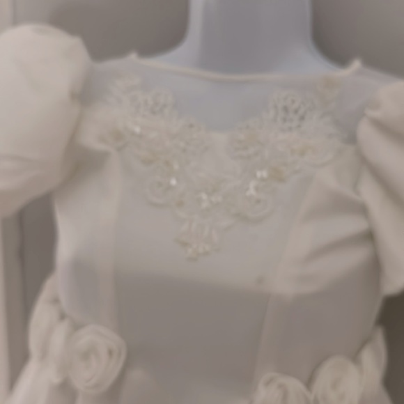 Vintage Nicole Dorissa communion tea length gown - Picture 3 of 11